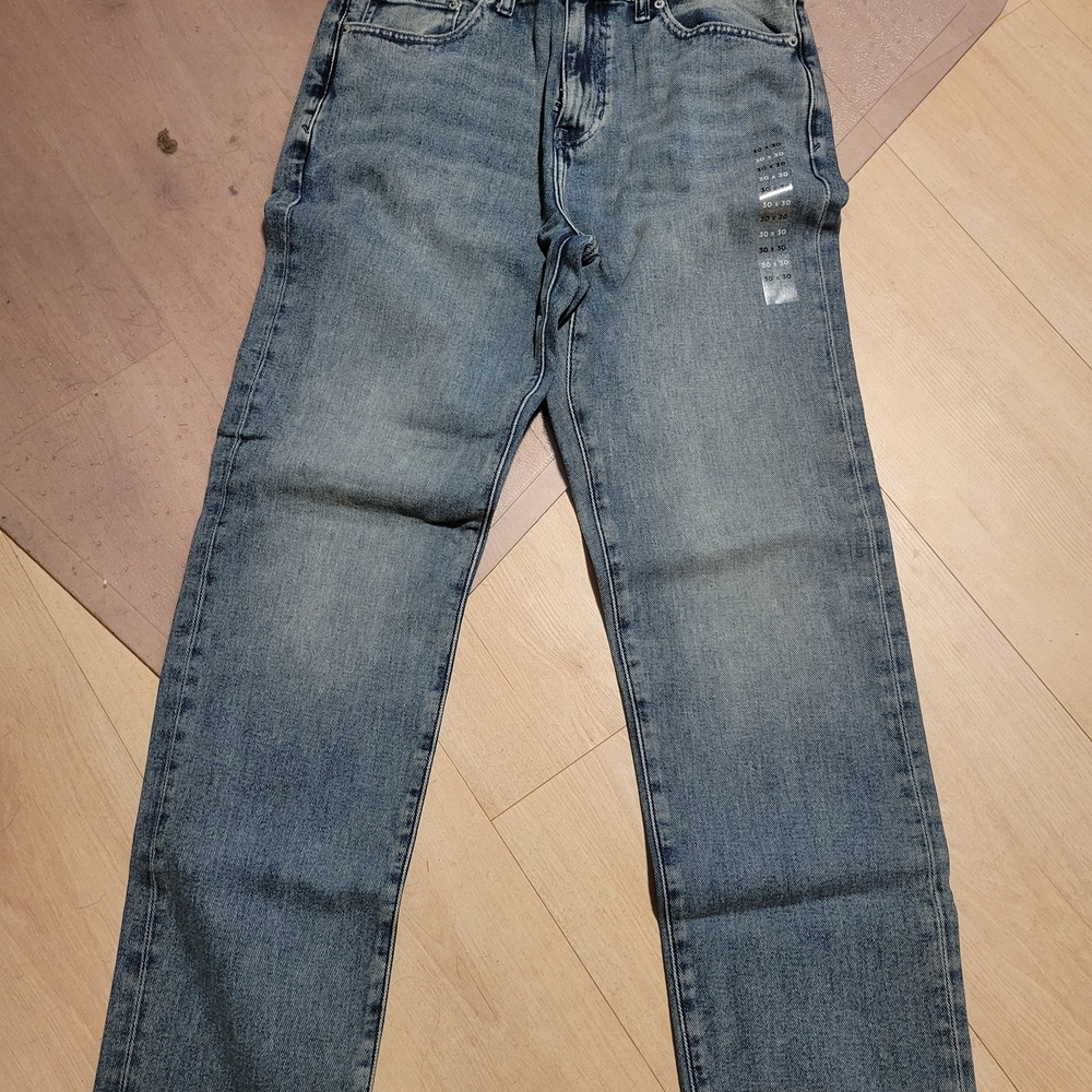 PacSun Men's Light Blue Straight Jeans